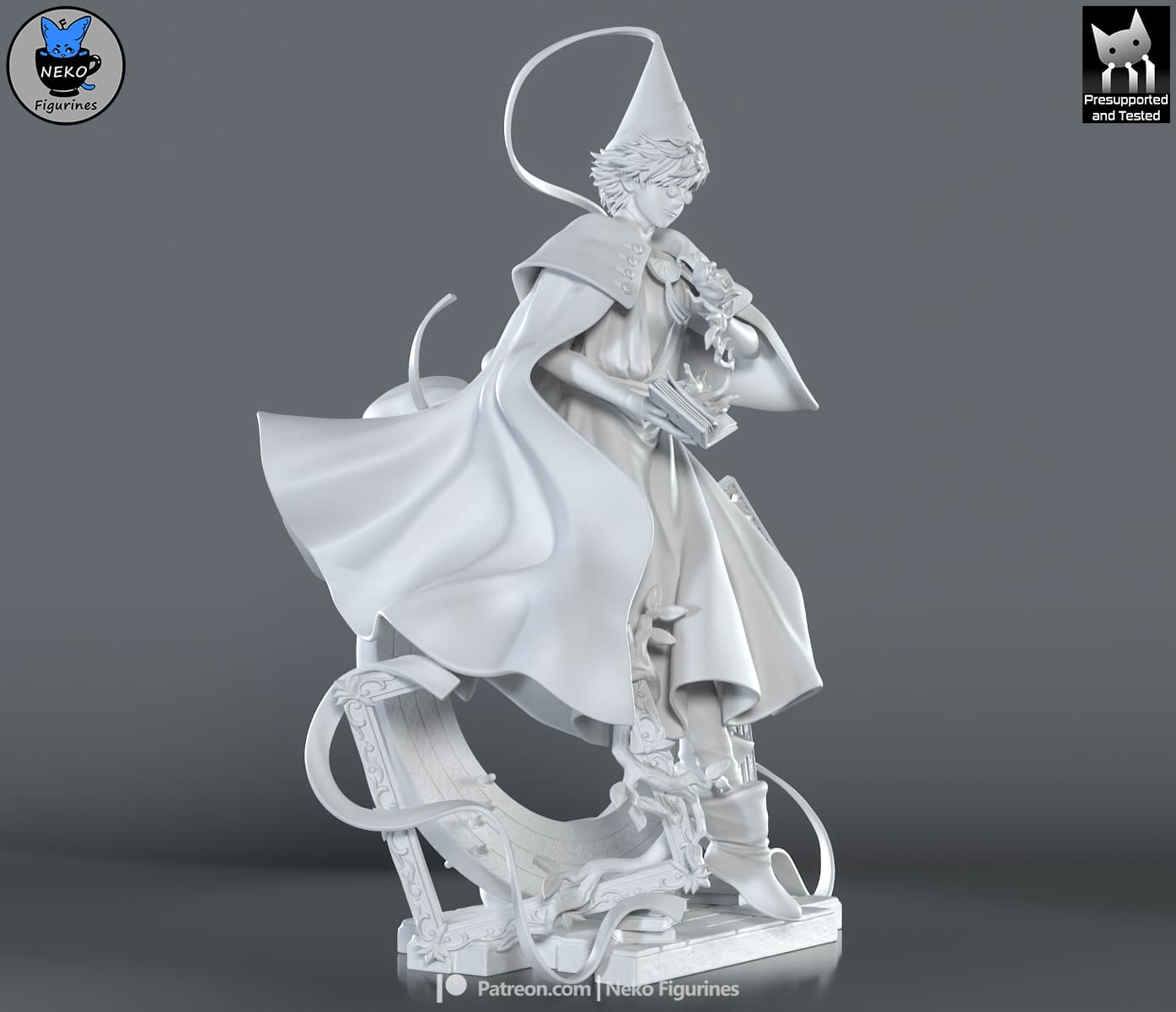 Qifrey - Witch Hat Atelier | Custom Statue 3D printed figure