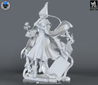 Qifrey - Witch Hat Atelier | Custom Statue 3D printed figure