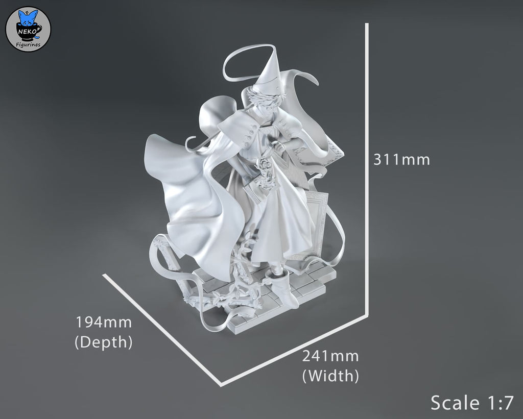 Qifrey - Witch Hat Atelier | Custom Statue 3D printed figure