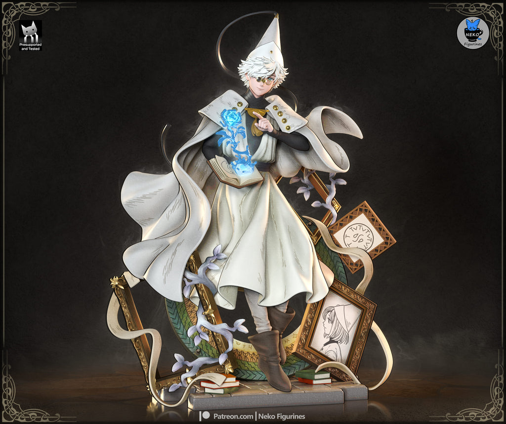 Qifrey - Witch Hat Atelier | Custom Statue 3D printed figure