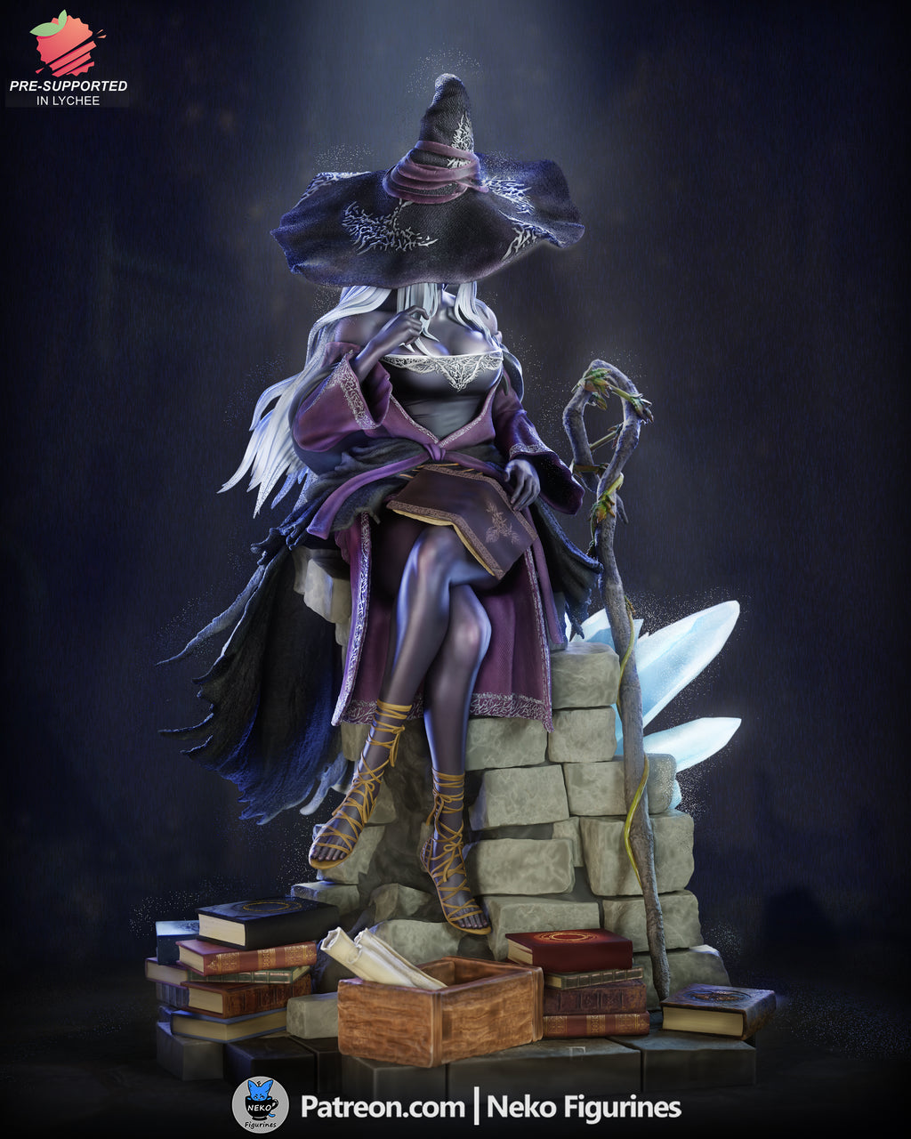 Recluse - Elden Ring Nightreign | Custom Statue 3D printed figure