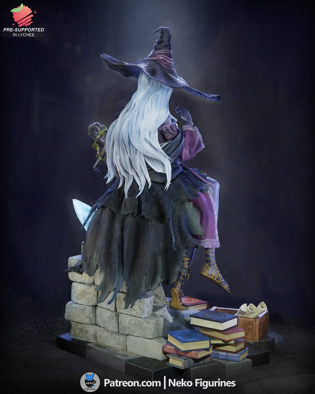 Recluse - Elden Ring Nightreign | Custom Statue 3D printed figure