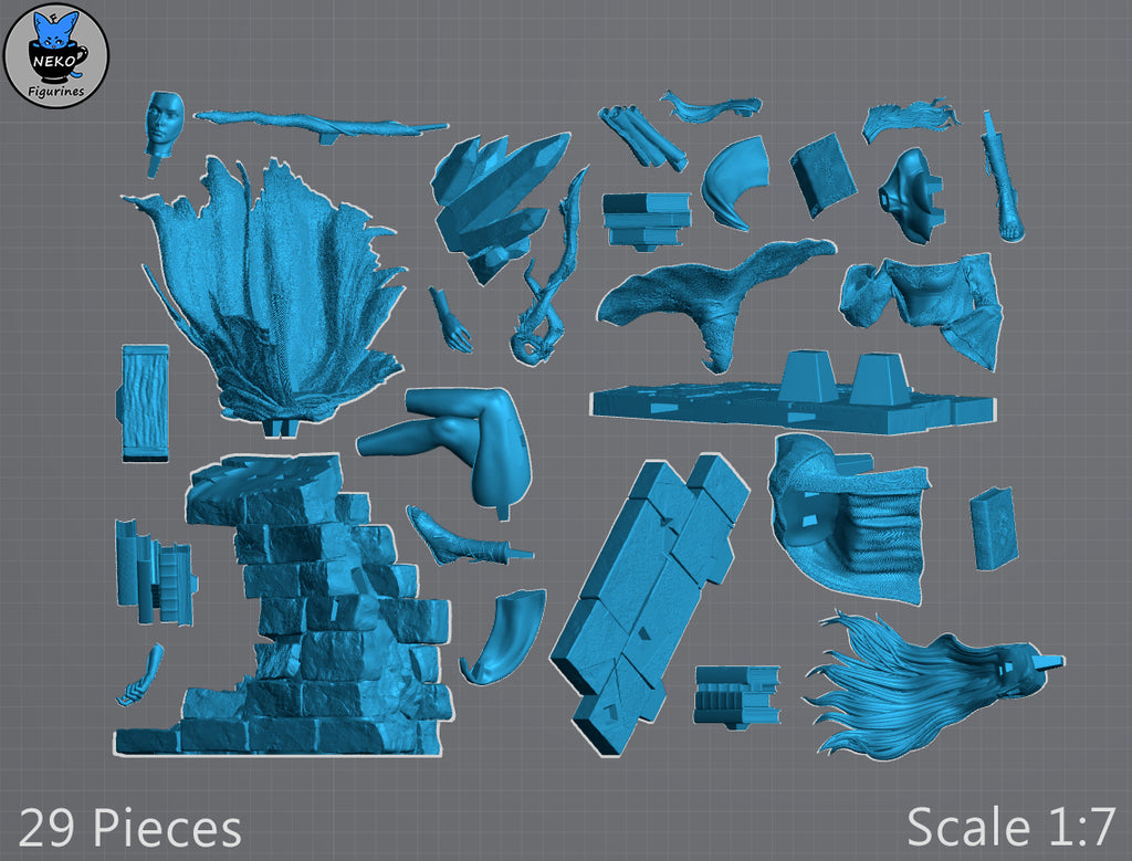 Recluse - Elden Ring Nightreign | Custom Statue 3D printed figure