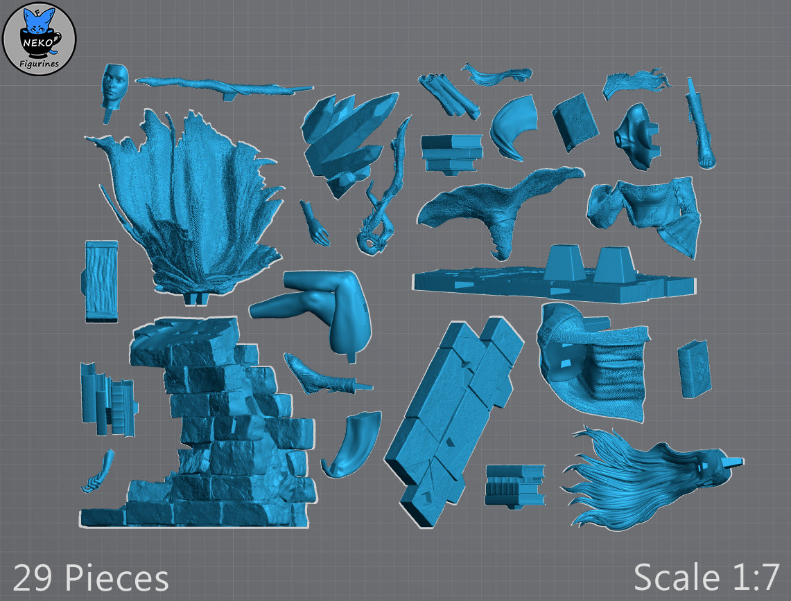 Recluse - Elden Ring Nightreign | Custom Statue 3D printed figure