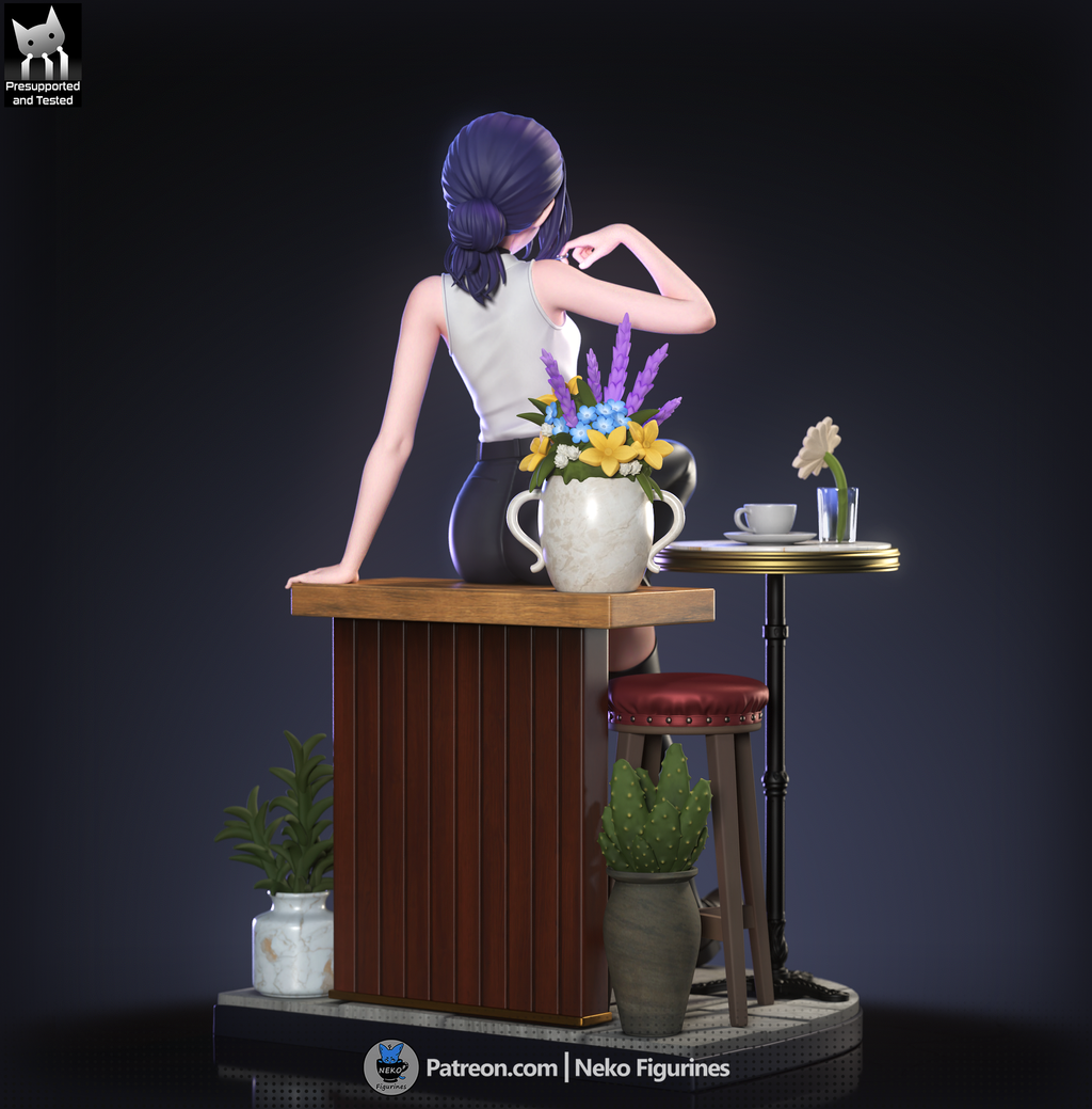 Reze - Chainsawman | Custom Statue 3D printed figure