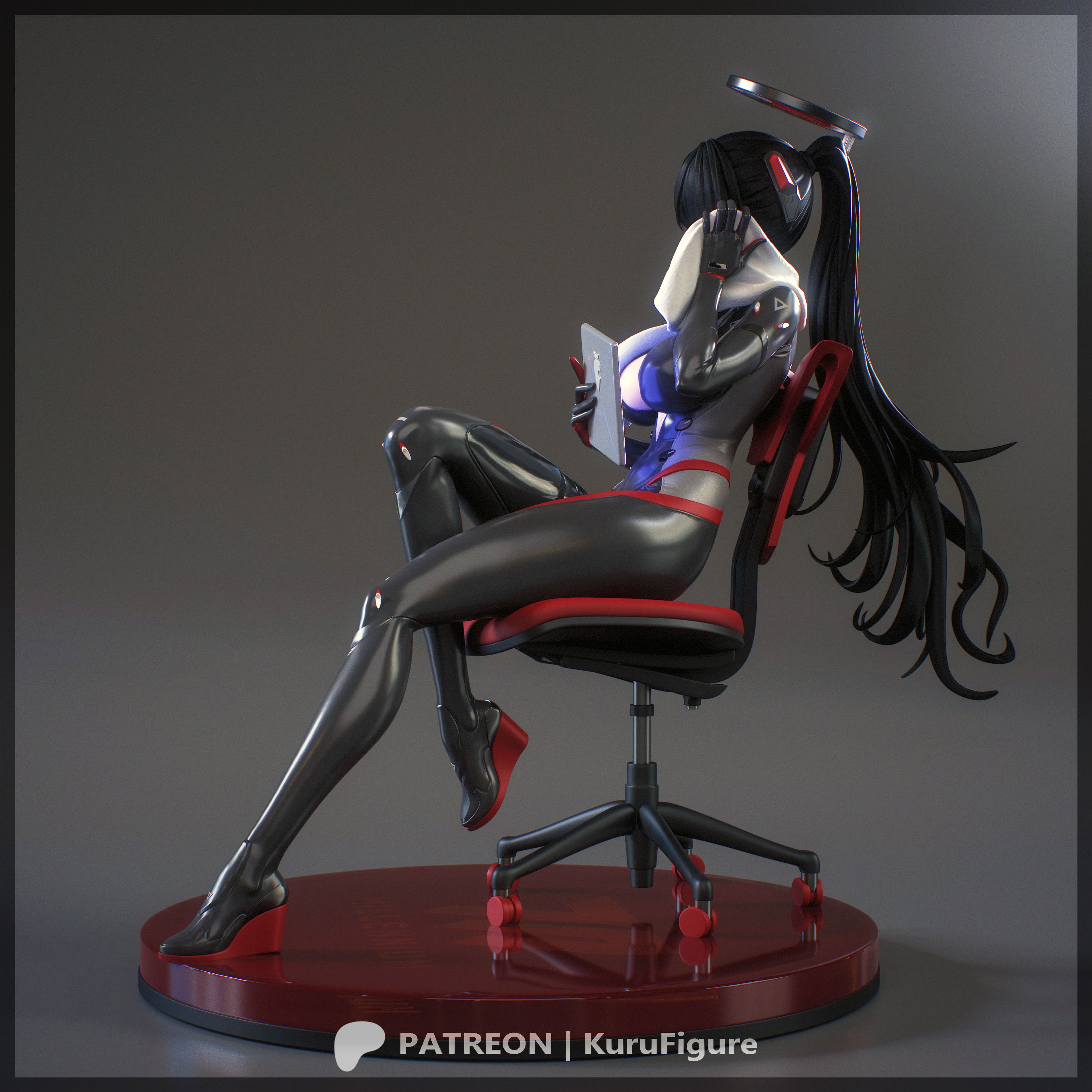 Tsukatsuki Rio - Blue Archive | Custom Statue 3D printed figure