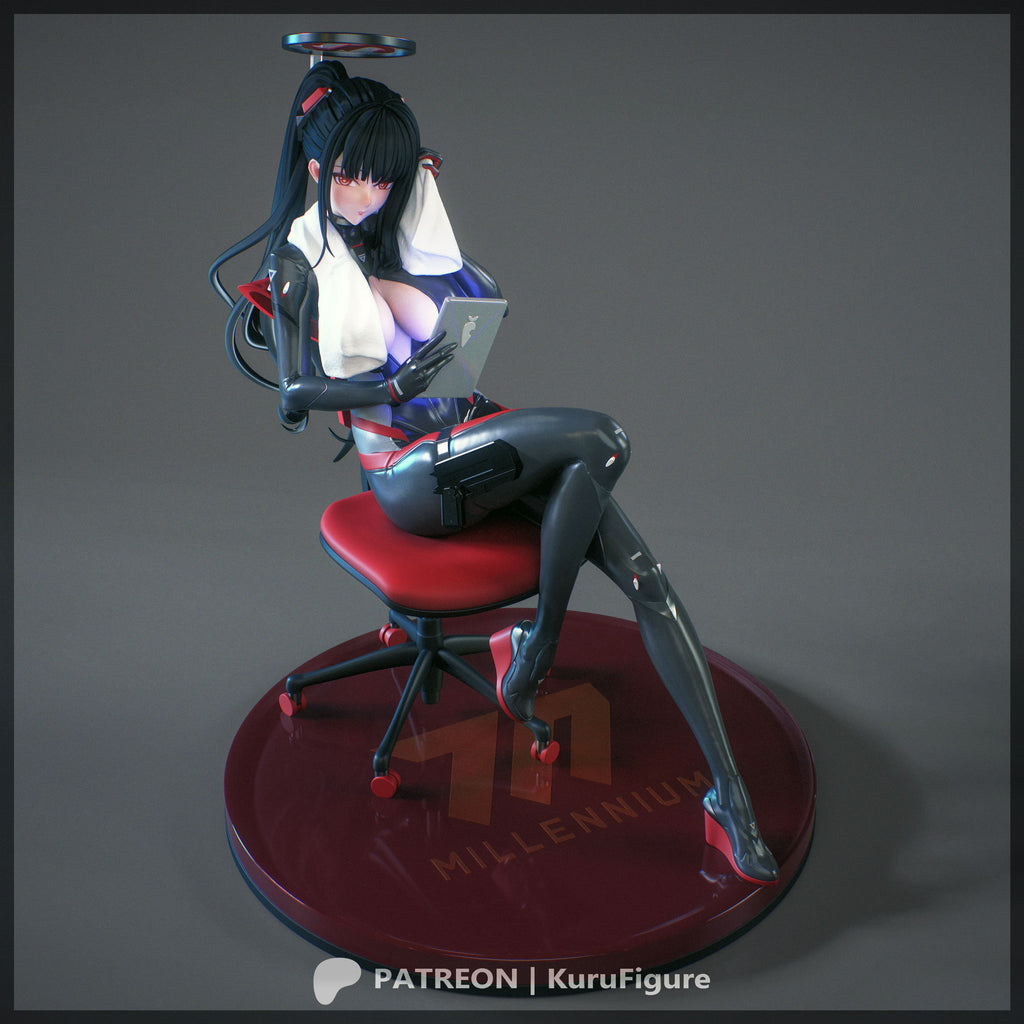 Tsukatsuki Rio - Blue Archive | Custom Statue 3D printed figure