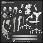 Tsukatsuki Rio - Blue Archive | Custom Statue 3D printed figure