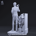 Robert - Dispatch | Custom Statue 3D printed figure
