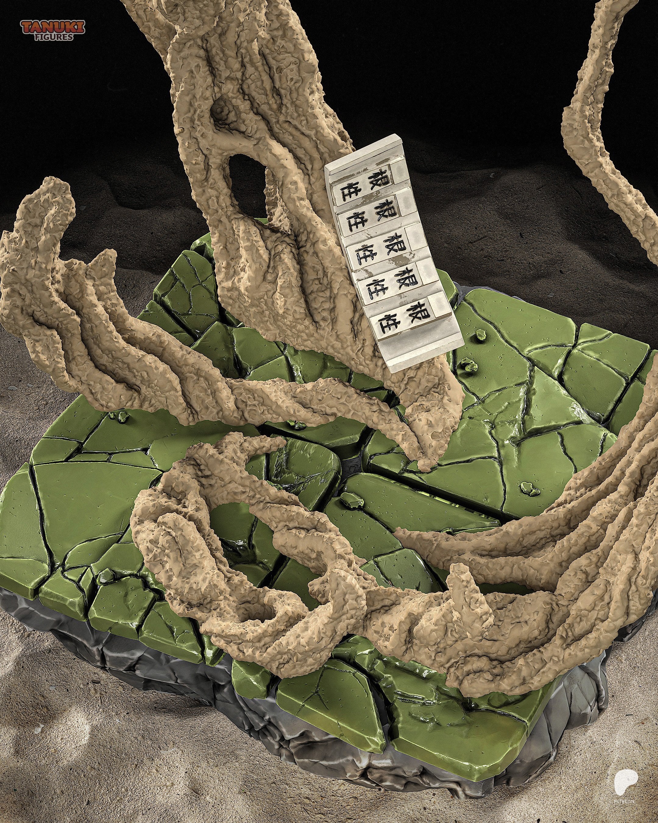 Rock Lee - Naruto | Custom Statue 3D printed figure