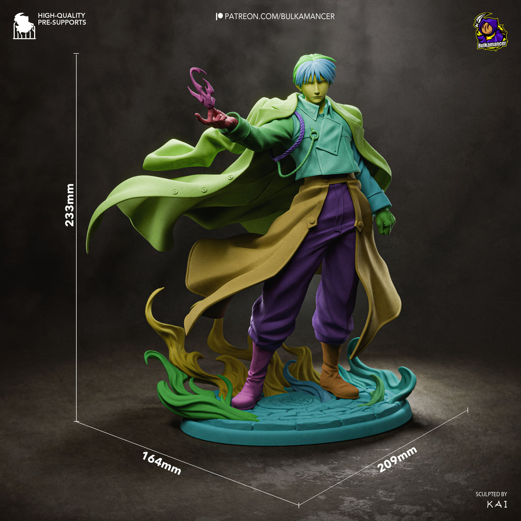 Roy Mustang - Full Metal Alchemist | Custom Statue 3D printed figure