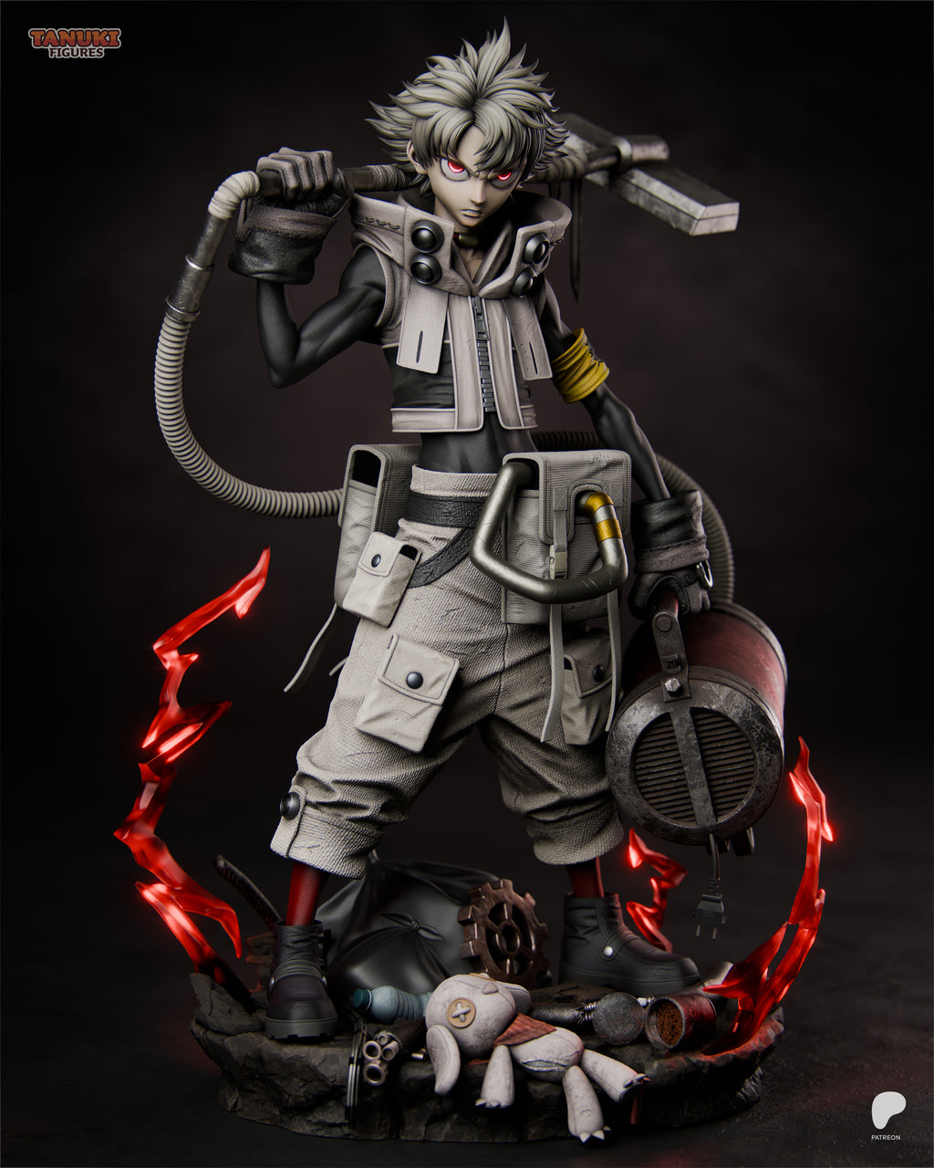 Rudo - Gachiakuta | Custom Statue 3D printed figure