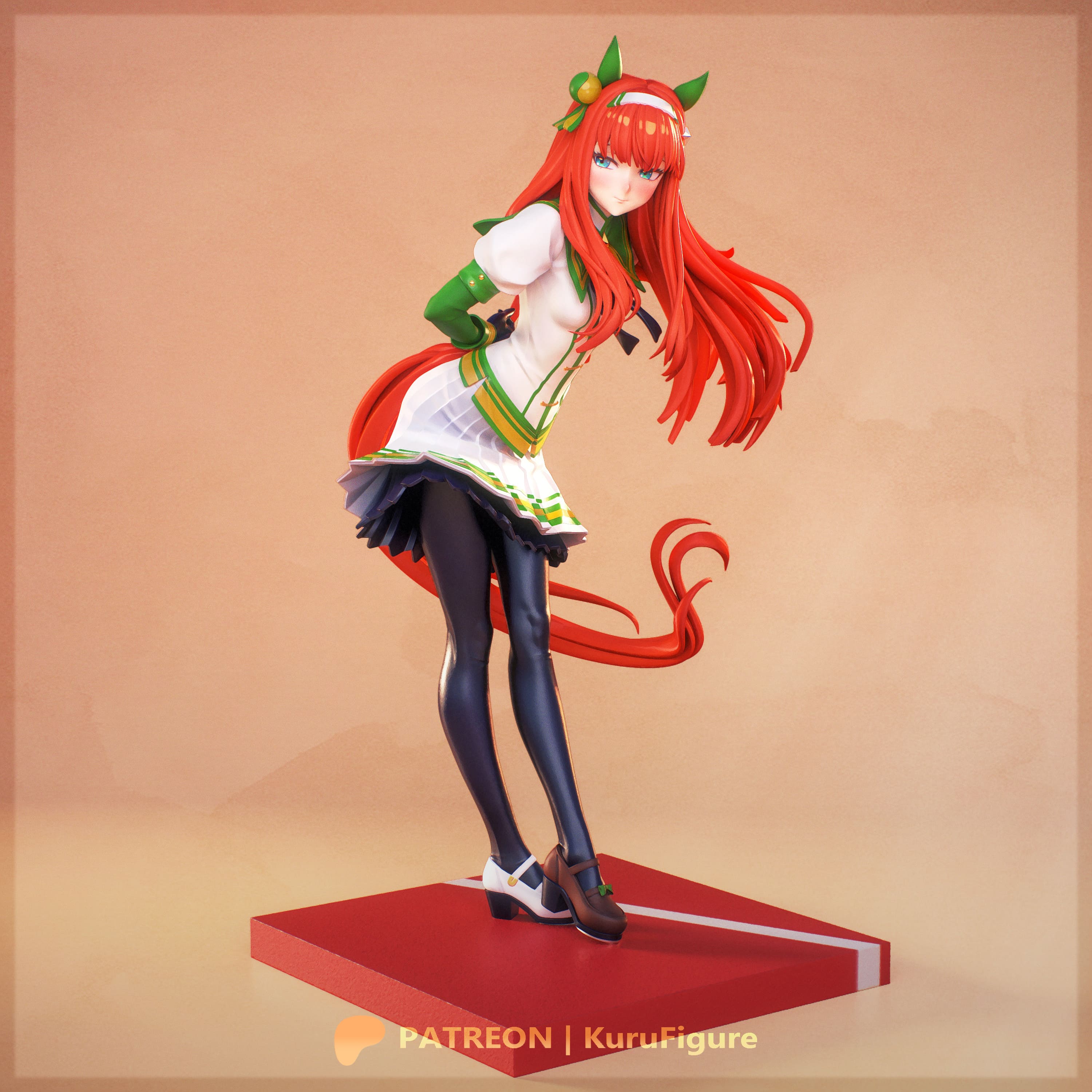 Silence Suzuka - Uma Musume | Custom Statue 3D printed figure