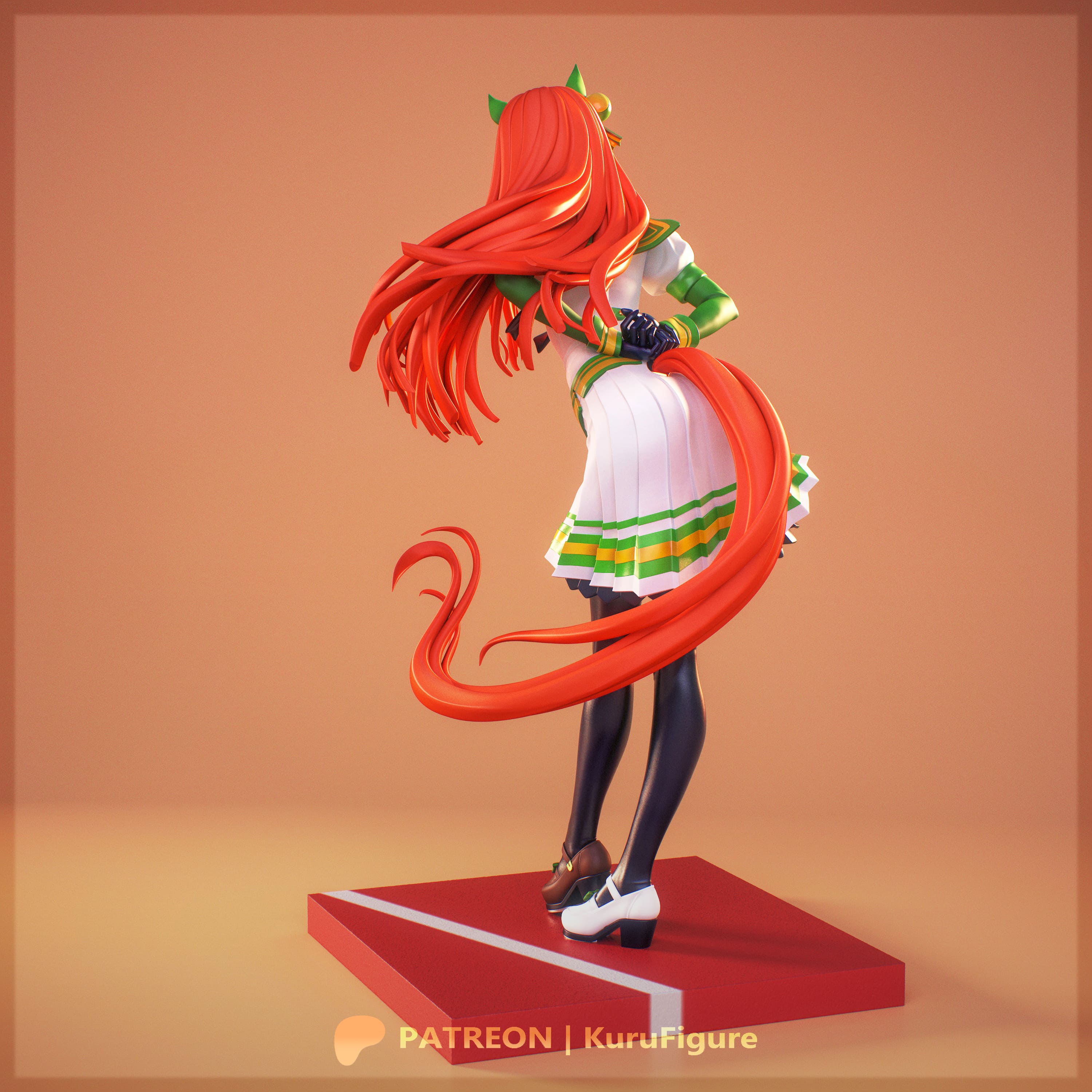 Silence Suzuka - Uma Musume | Custom Statue 3D printed figure