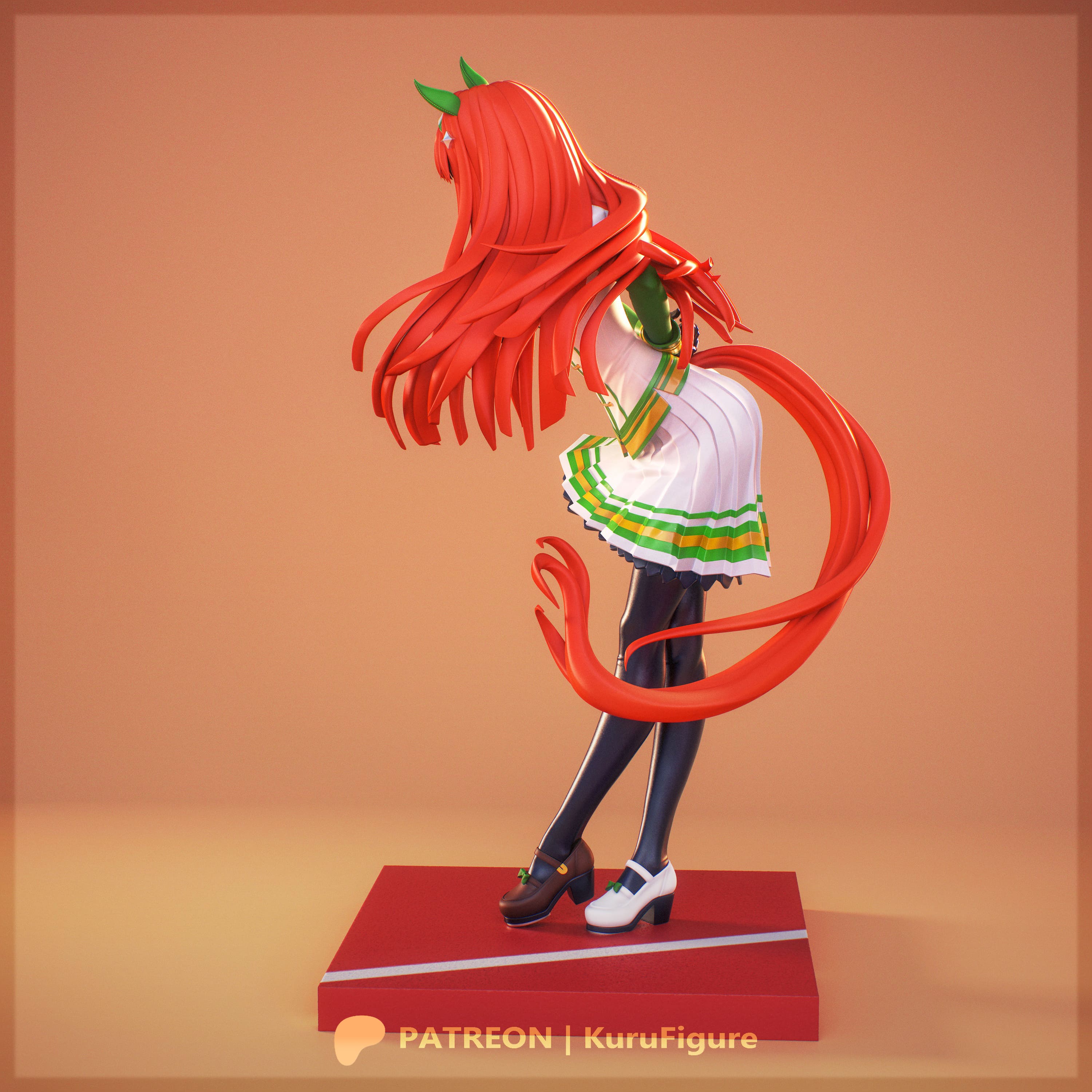 Silence Suzuka - Uma Musume | Custom Statue 3D printed figure