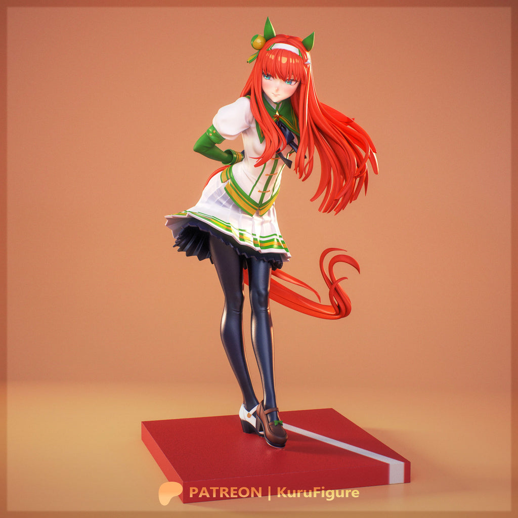 Silence Suzuka - Uma Musume | Custom Statue 3D printed figure