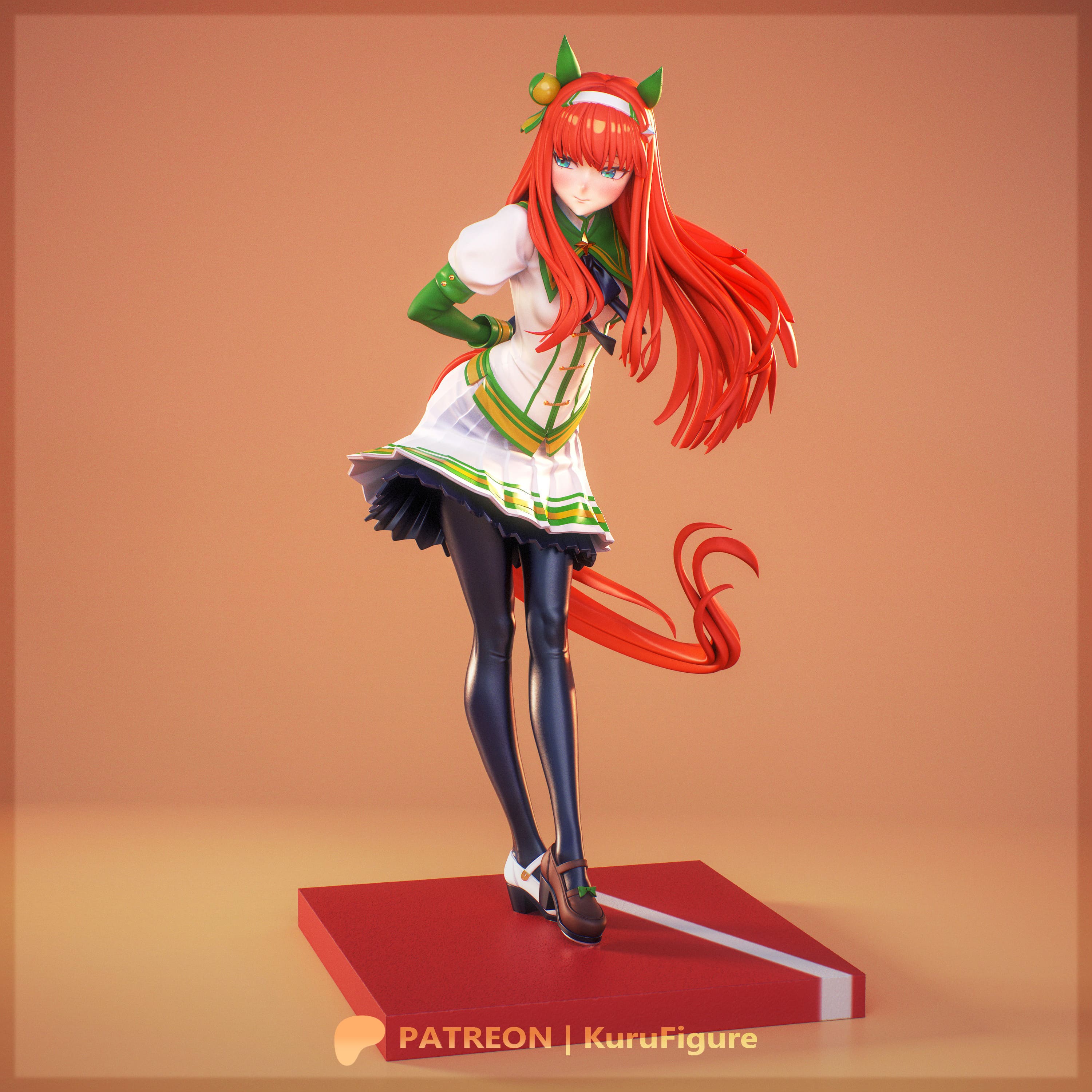 Silence Suzuka - Uma Musume | Custom Statue 3D printed figure