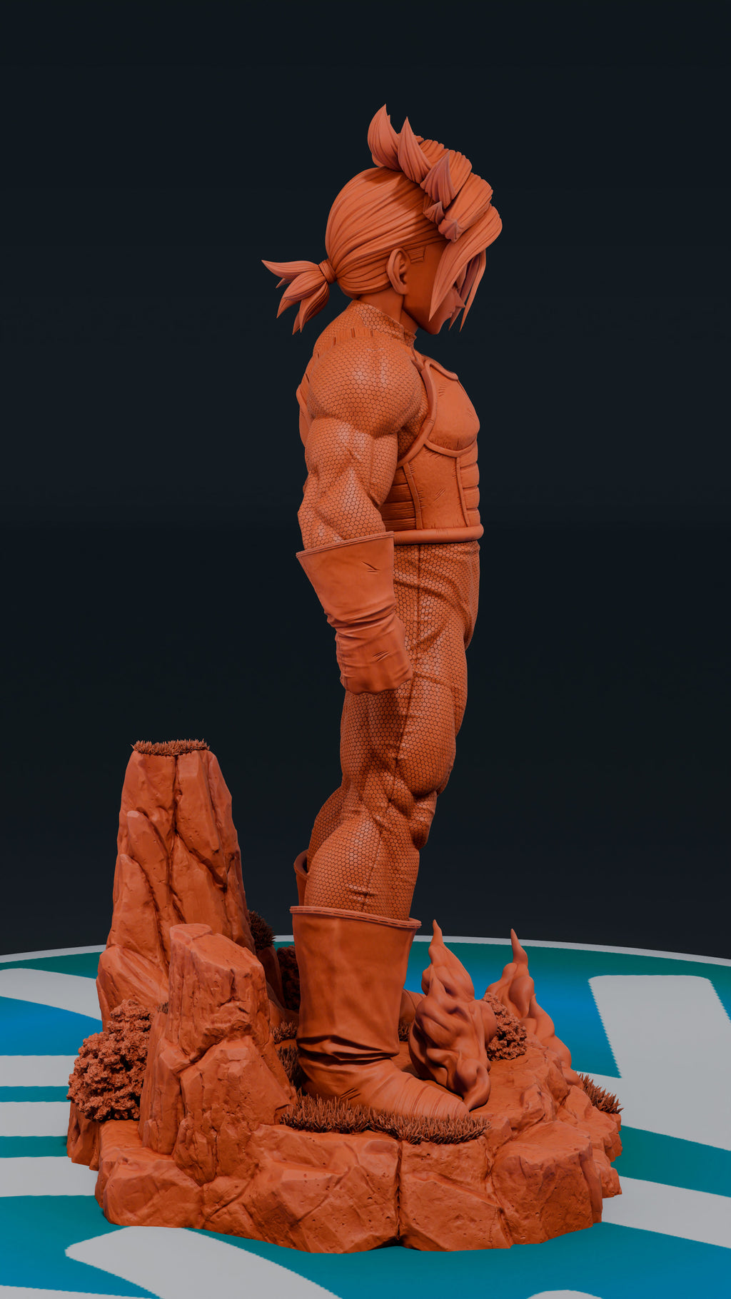 Future Trunks - Dragon Ball Z | Custom Statue 3D printed figure