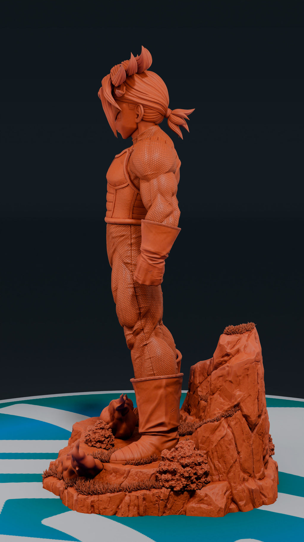 Future Trunks - Dragon Ball Z | Custom Statue 3D printed figure