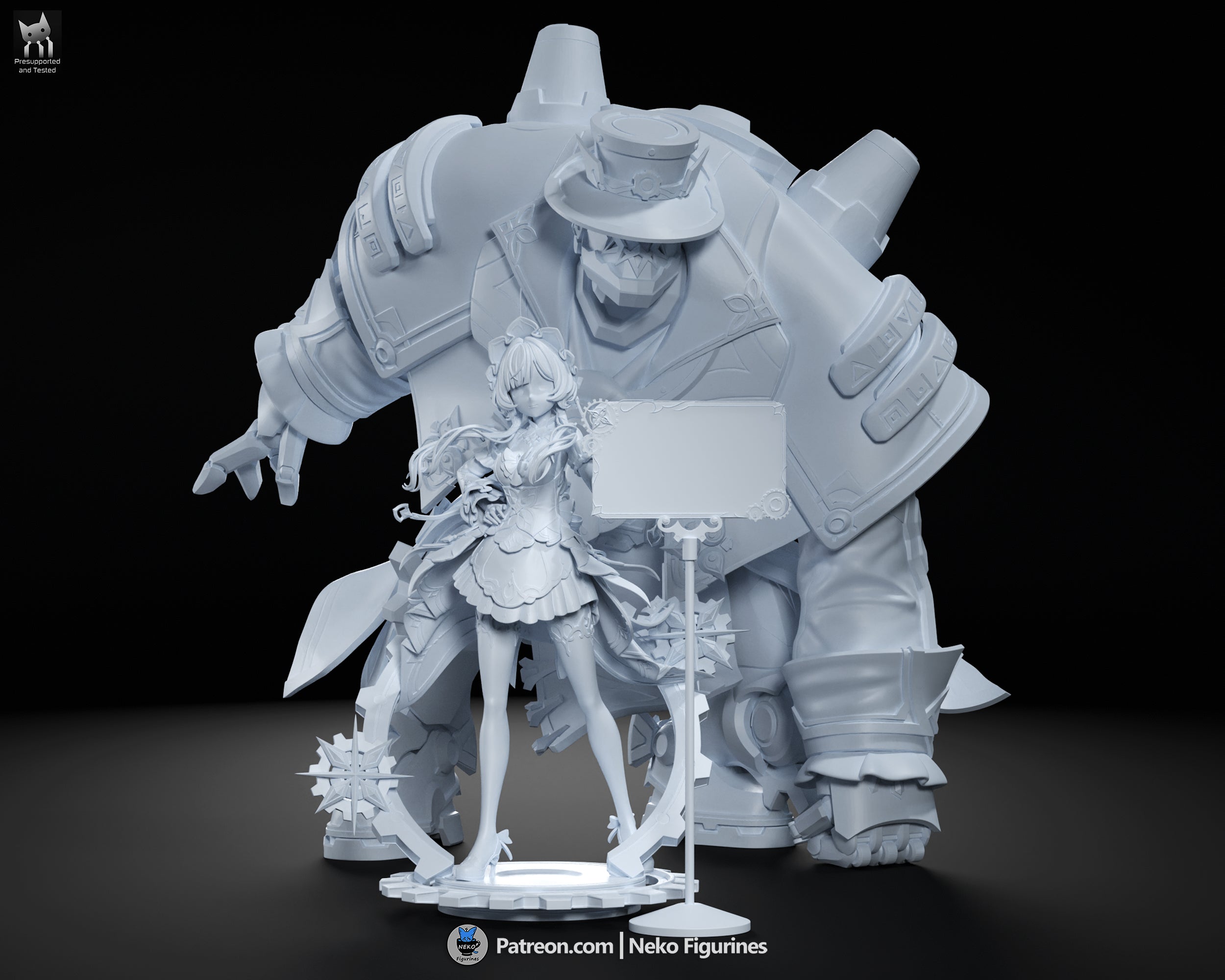 Sandrone - Genshin Impact | Custom Statue 3D printed figure