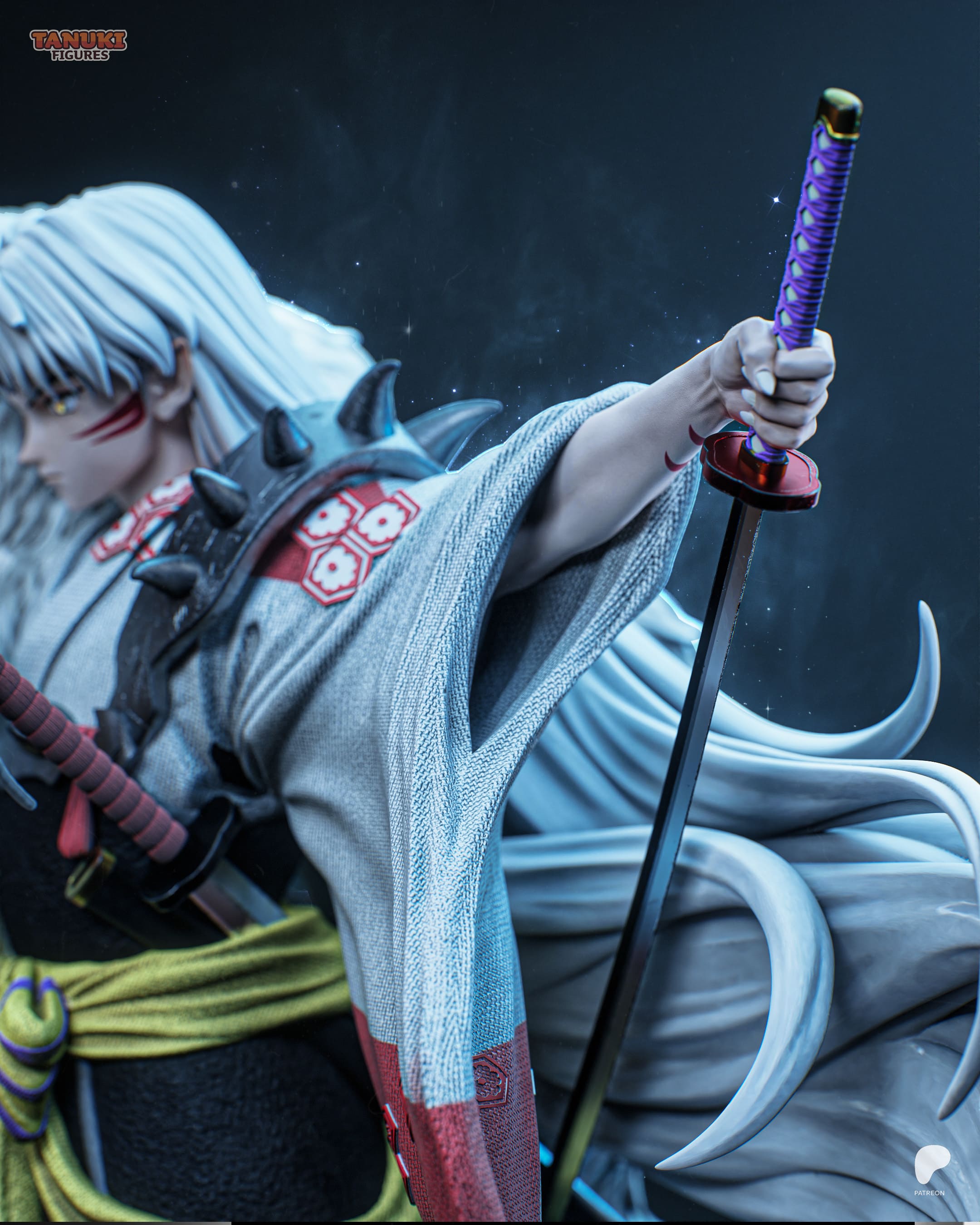 Sesshomaru - Inuyasha | Custom Statue 3D printed figure