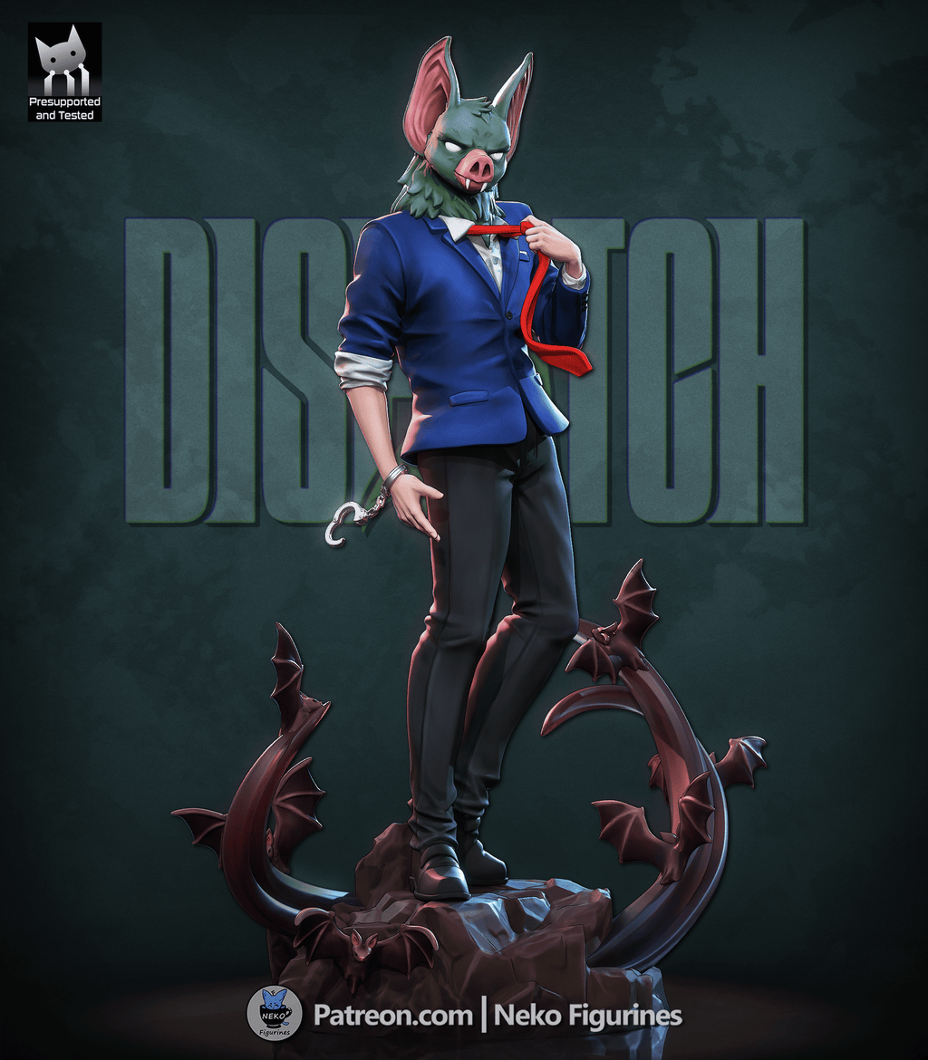 Sonar - Dispatch | Custom Statue 3D printed figure