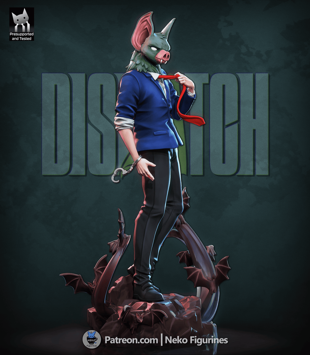 Sonar - Dispatch | Custom Statue 3D printed figure