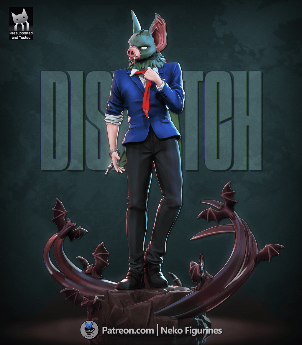 Sonar - Dispatch | Custom Statue 3D printed figure