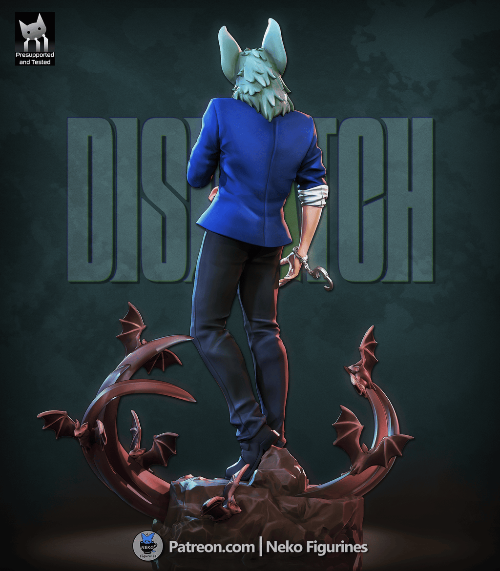 Sonar - Dispatch | Custom Statue 3D printed figure