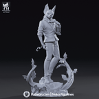 Sonar - Dispatch | Custom Statue 3D printed figure