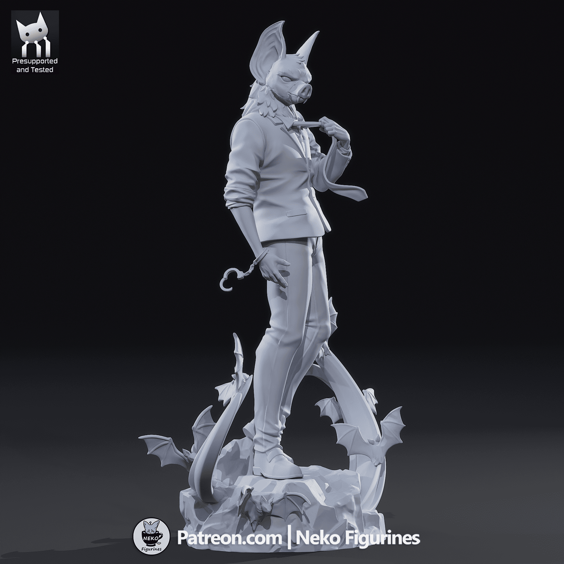 Sonar - Dispatch | Custom Statue 3D printed figure