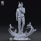 Sonar - Dispatch | Custom Statue 3D printed figure