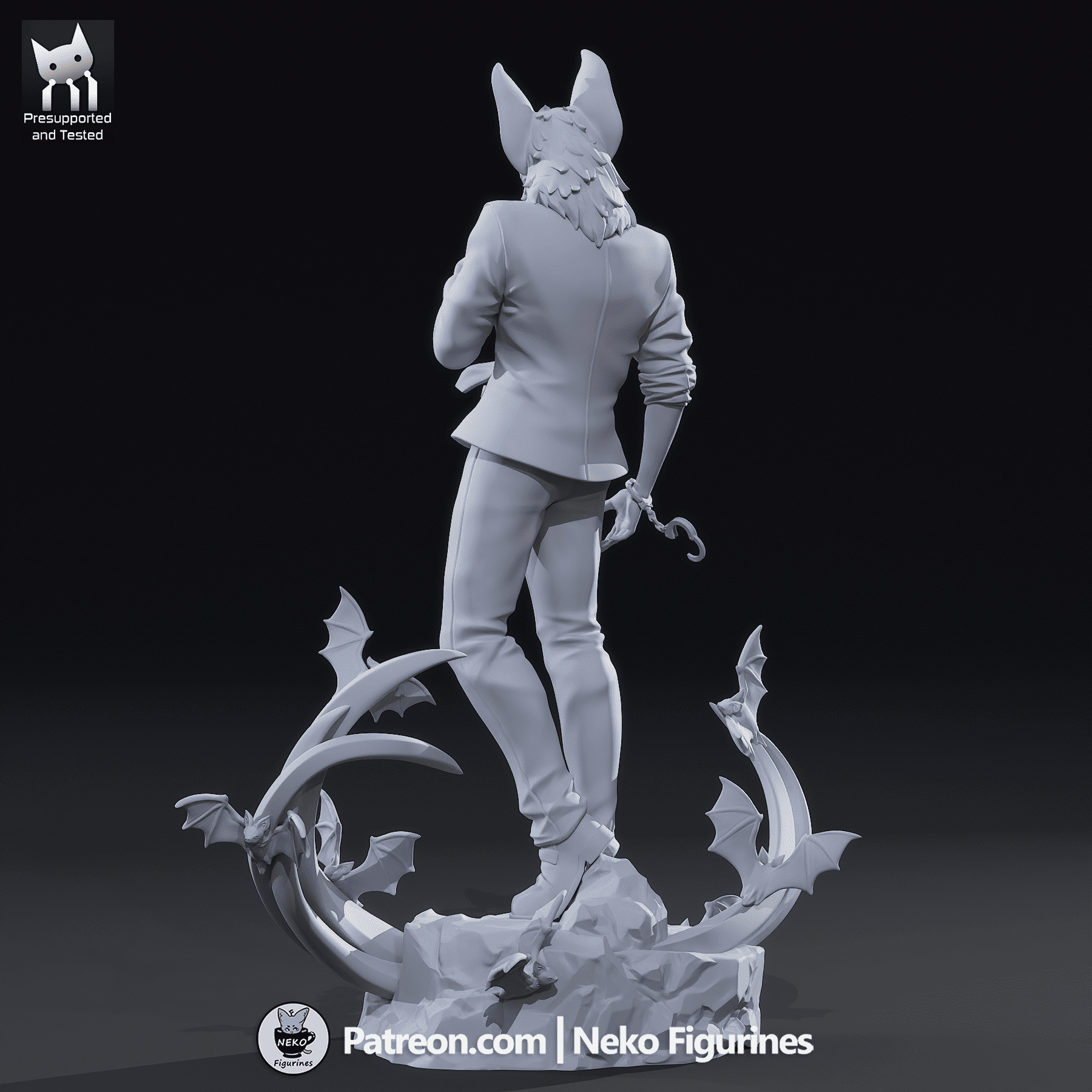 Sonar - Dispatch | Custom Statue 3D printed figure