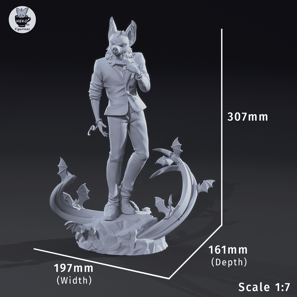 Sonar - Dispatch | Custom Statue 3D printed figure