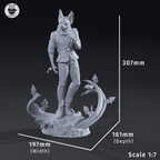 Sonar - Dispatch | Custom Statue 3D printed figure