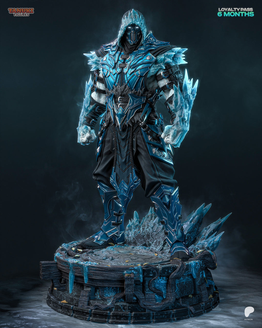Sub zero - Mortal Komat | Custom Statue 3D printed figure