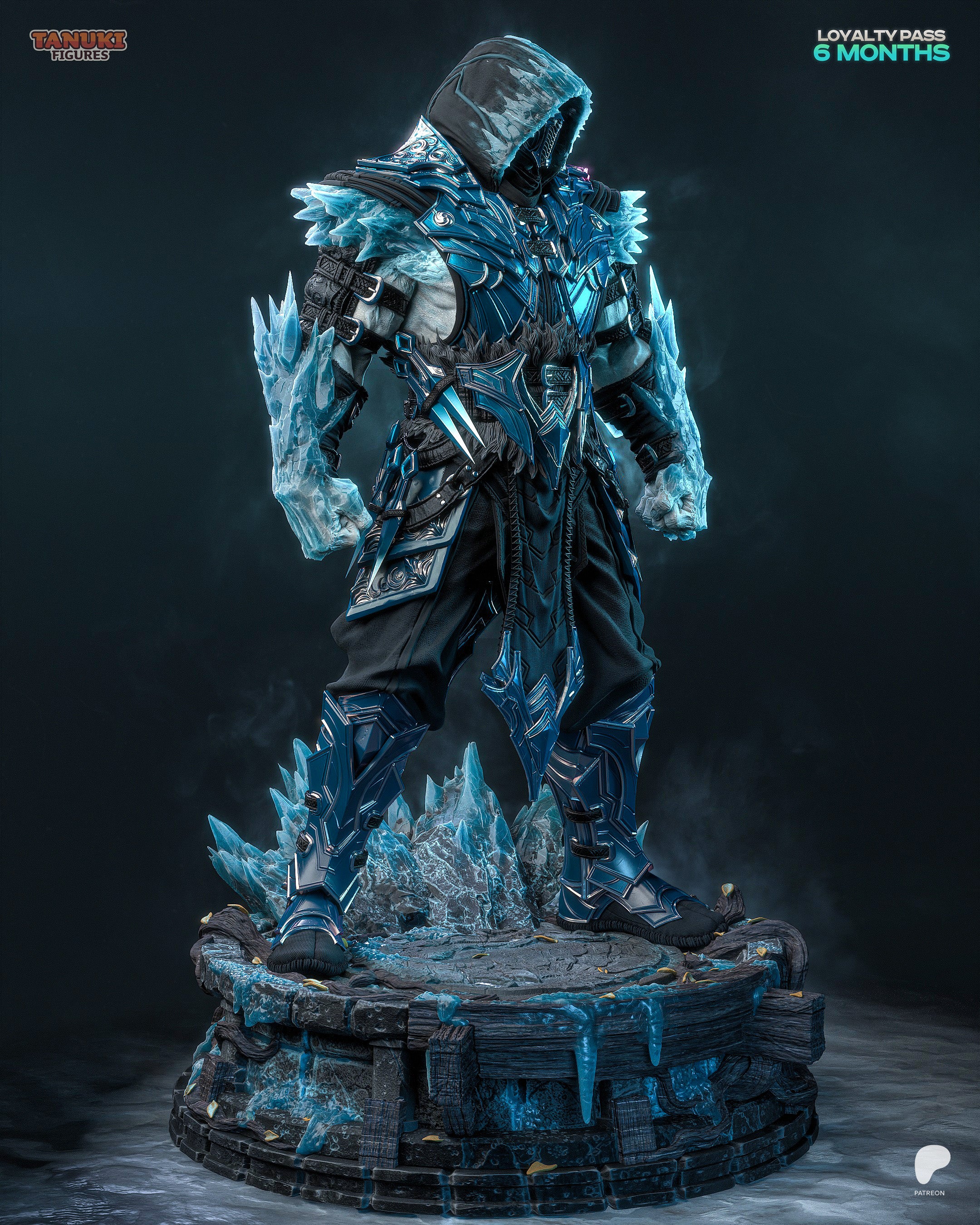Sub zero - Mortal Komat | Custom Statue 3D printed figure