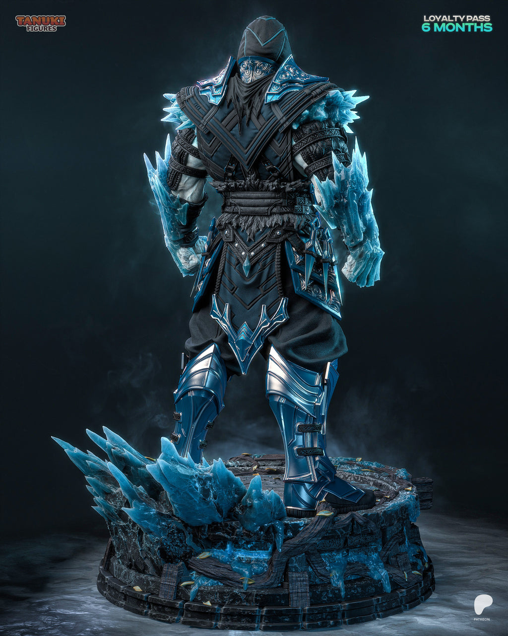 Sub zero - Mortal Komat | Custom Statue 3D printed figure