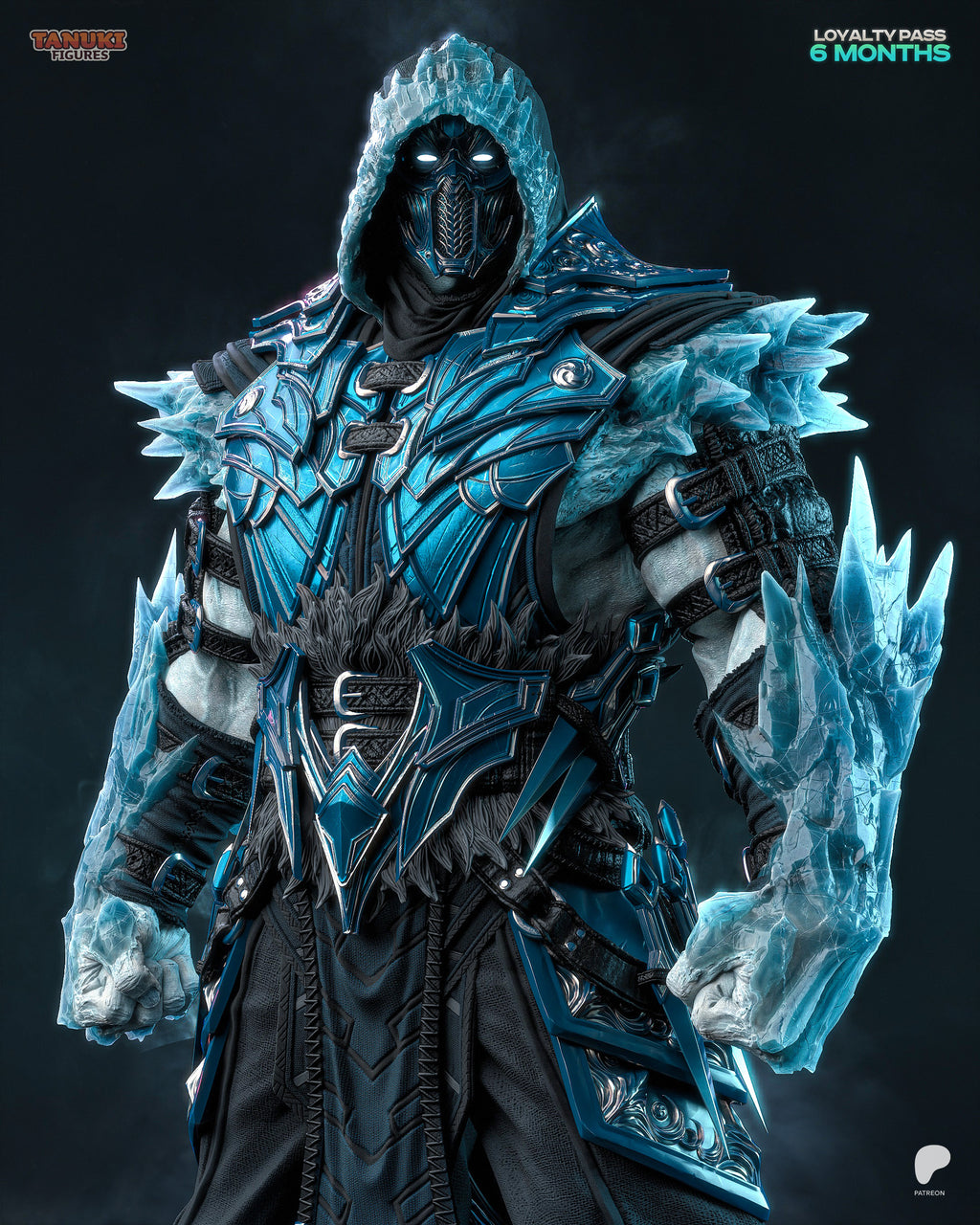 Sub zero - Mortal Komat | Custom Statue 3D printed figure