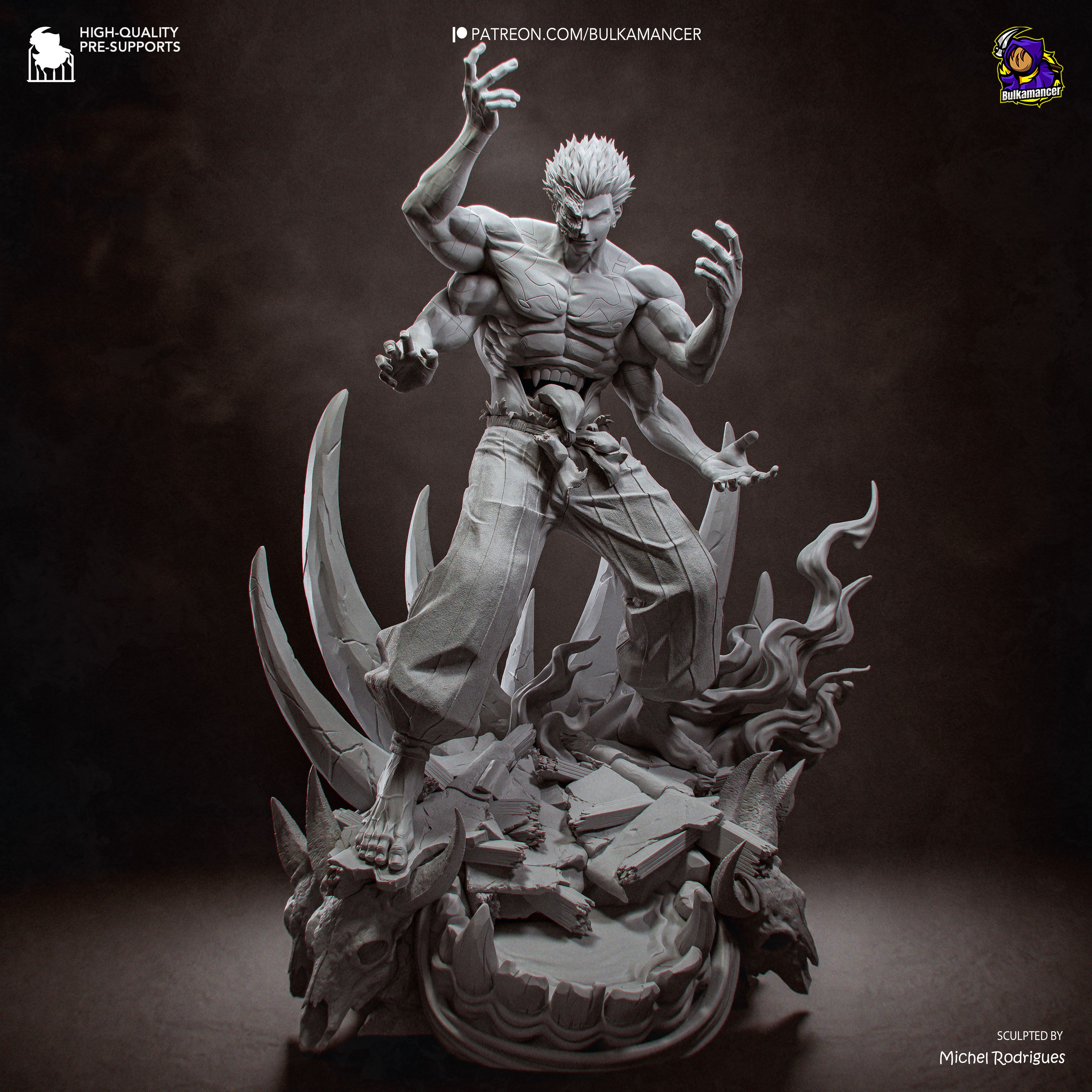 Sukuna - Jujutsu Kaisen | Custom Statue 3D printed figure