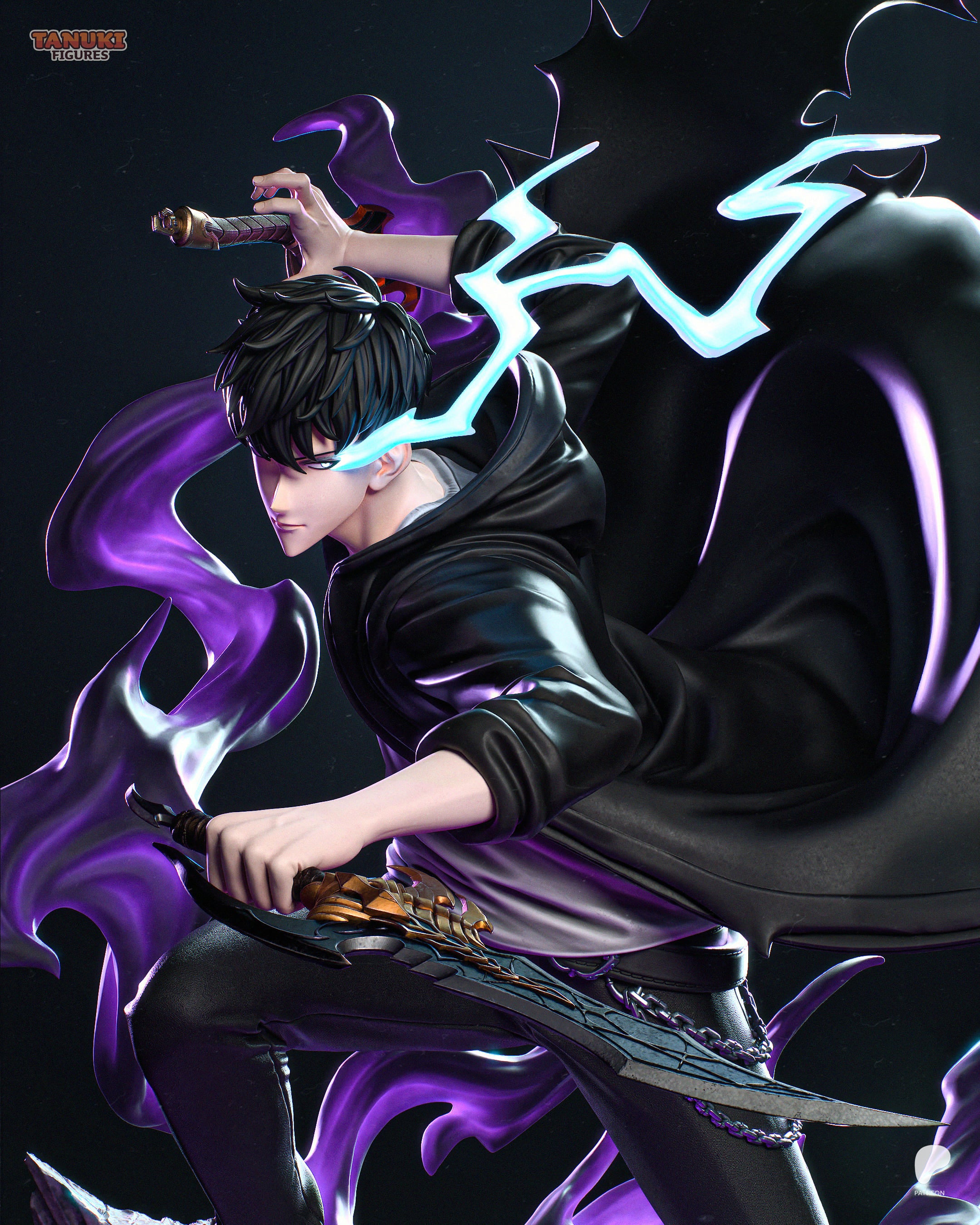Sung Jin-woo - Solo Leveling | Custom Statue 3D printed figure