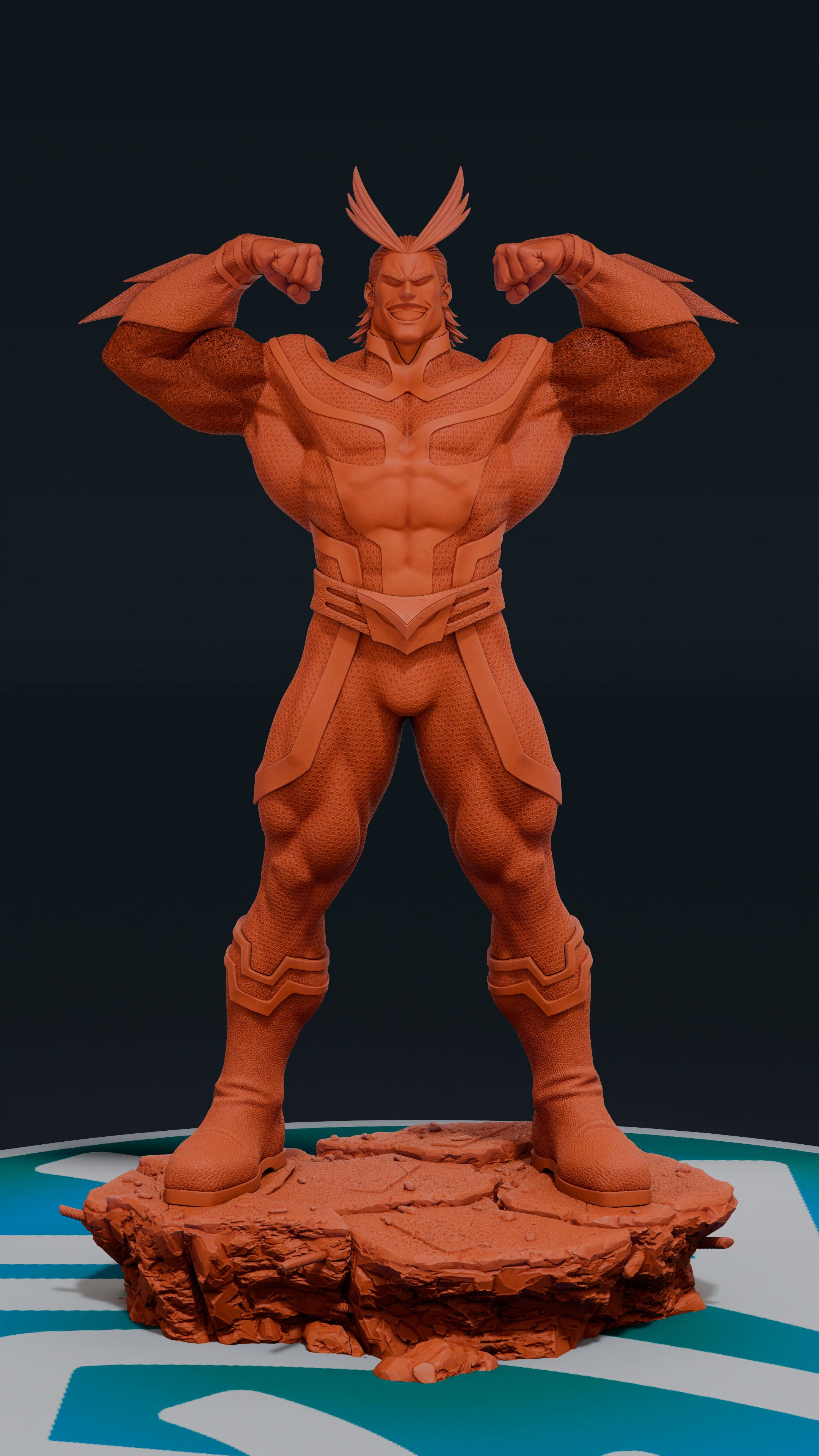 Allmight - Boku no Hero Academia | Custom Statue 3D printed figure