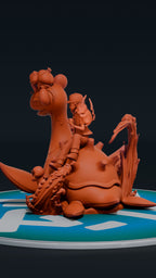 Kanto Team Diorama - Pokemon | Custom Statue 3D printed figure