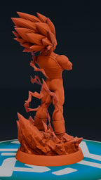 Vegeta SSJ3 - Dragon Ball Z | Custom Statue 3D printed figure