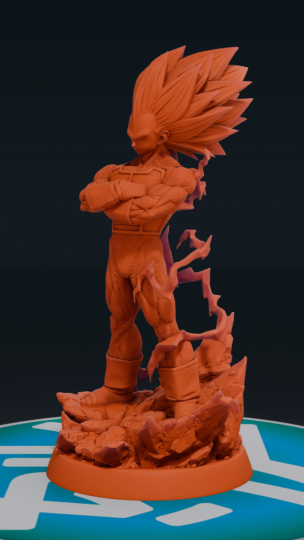 Vegeta SSJ3 - Dragon Ball Z | Custom Statue 3D printed figure
