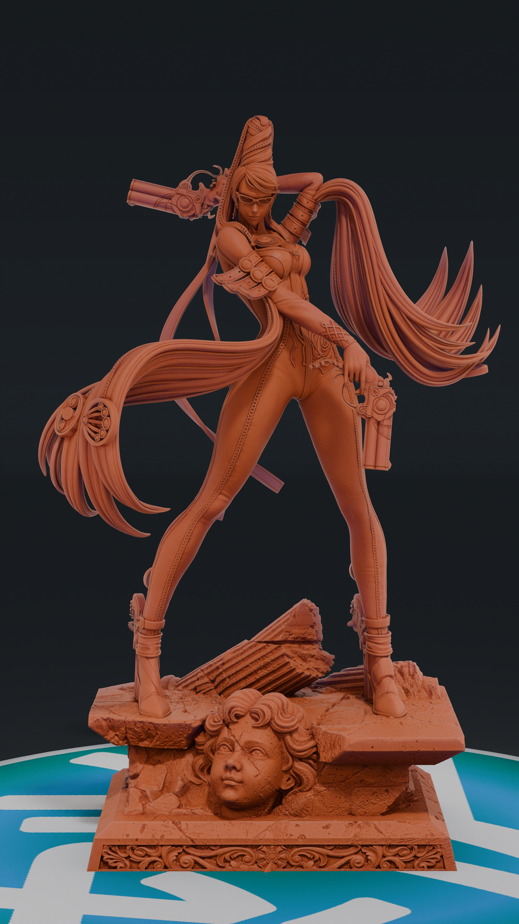 Bayonetta - Bayonetta | Custom Statue 3D printed figure