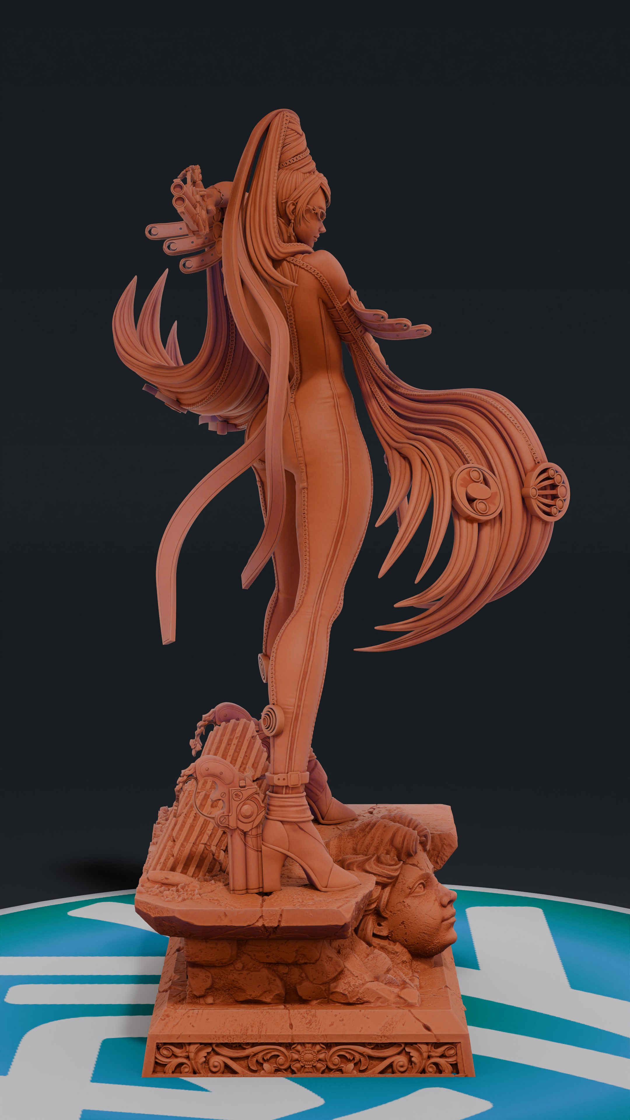 Bayonetta - Bayonetta | Custom Statue 3D printed figure