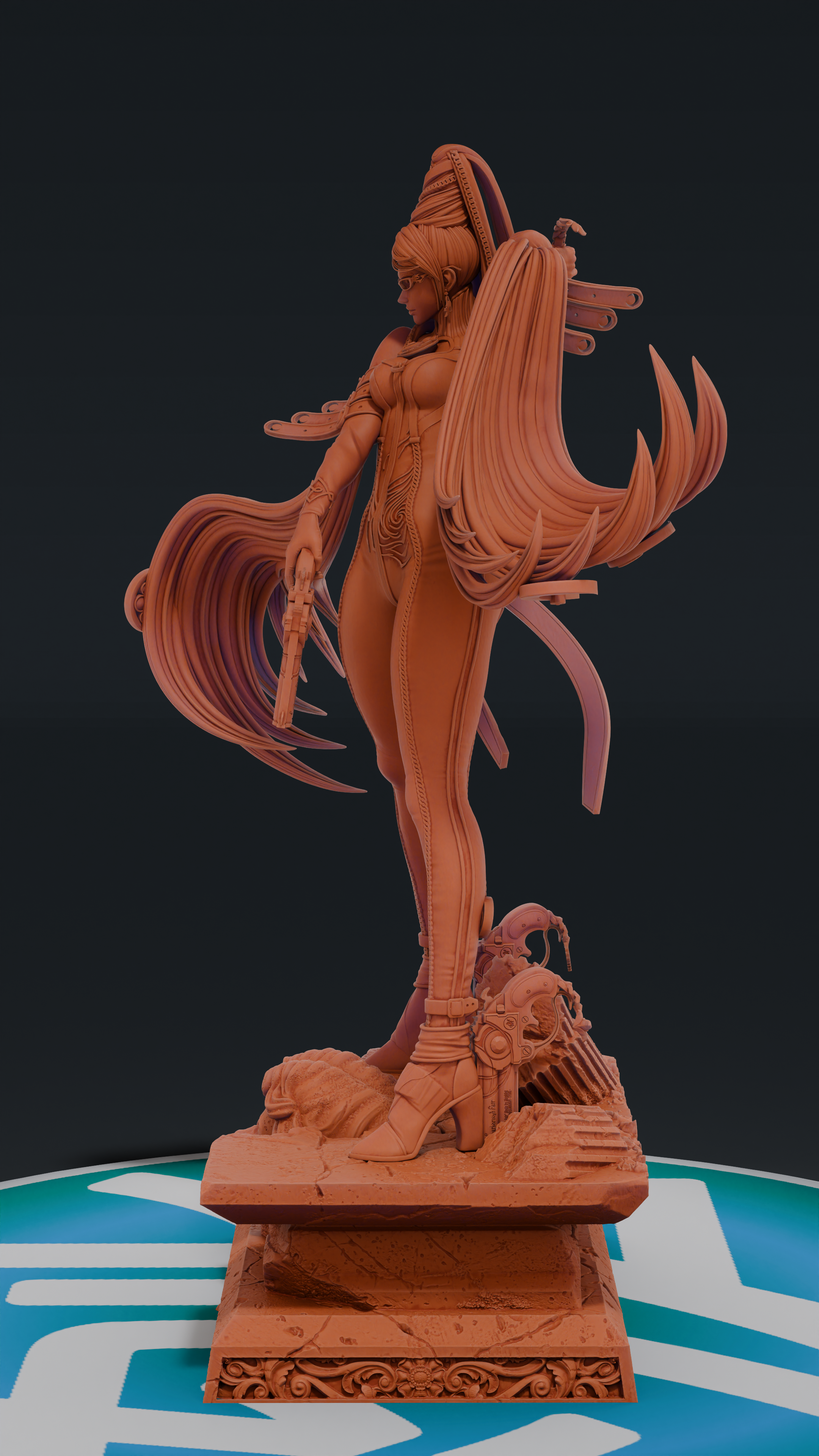 Bayonetta - Bayonetta | Custom Statue 3D printed figure