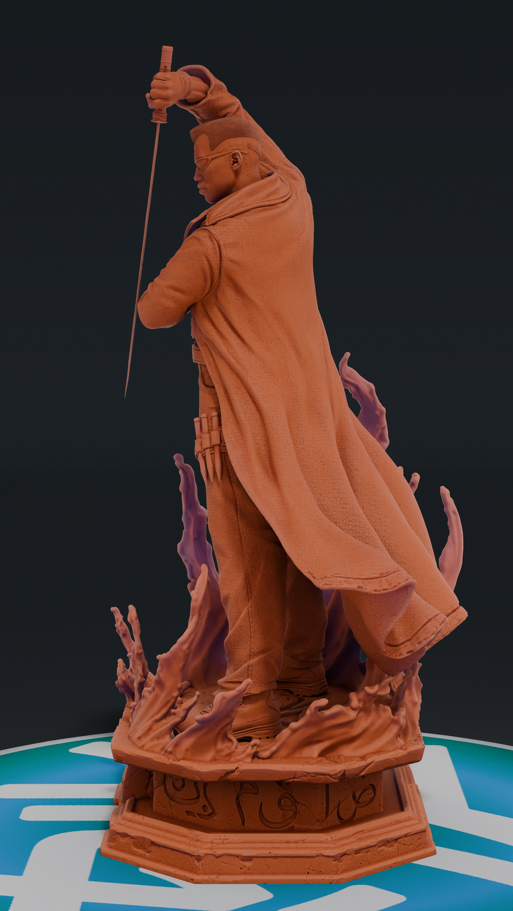 Blade - Blade | Custom Statue 3D printed figure