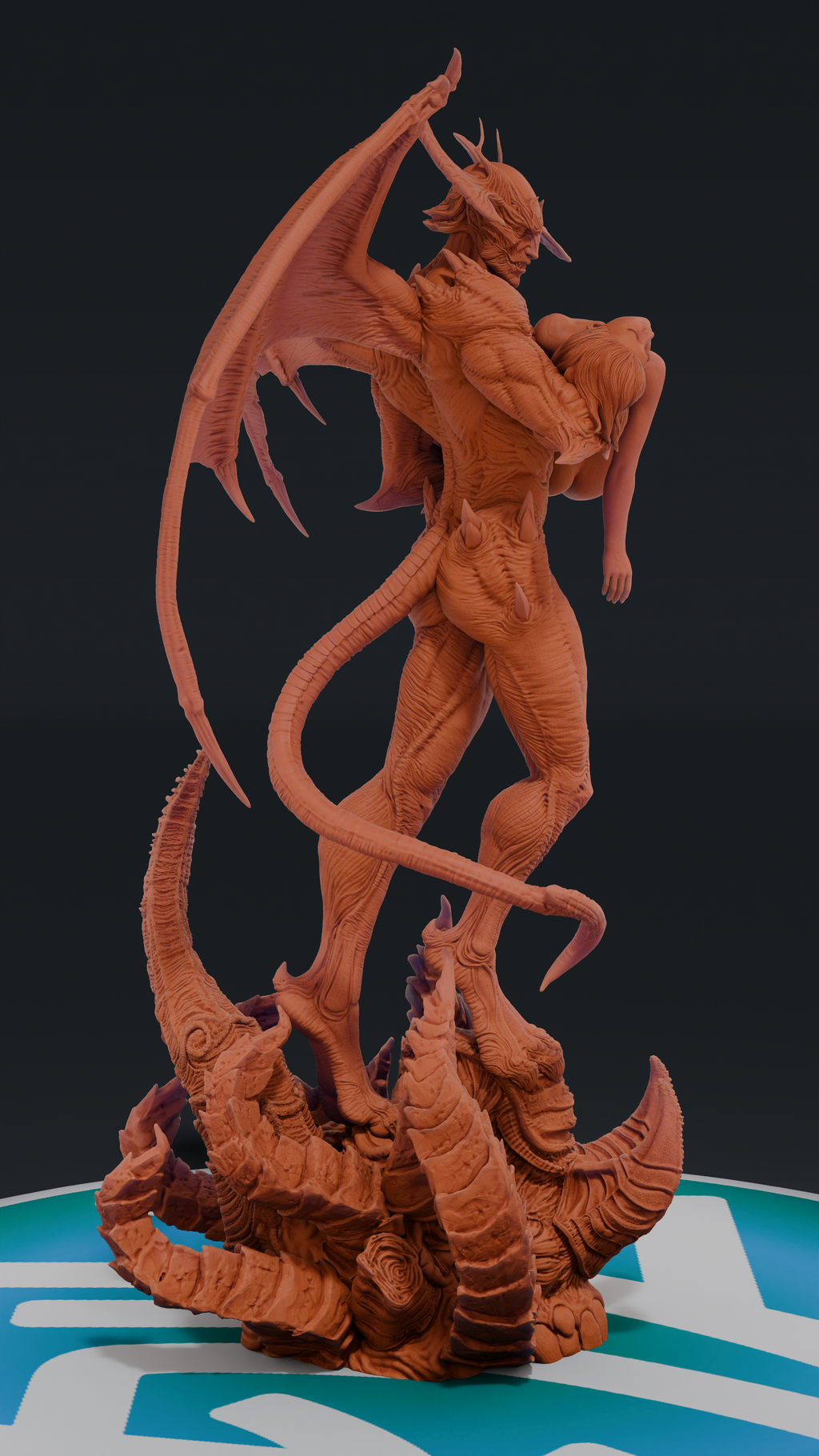 Devilman - Devilman | Custom Statue 3D printed figure